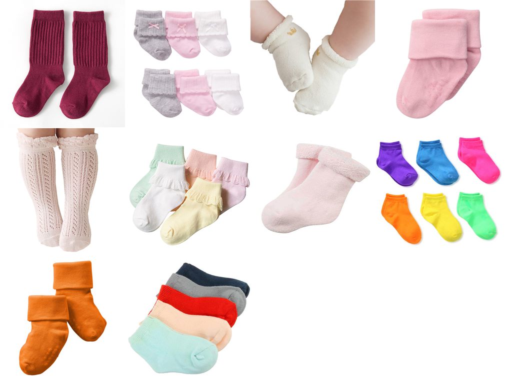 baby solid socks
